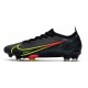 Zapatillas Nike Mercurial Vapor 14 Elite FG Negro Cyber Off Noir