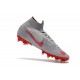 Zapatos de Fútbol Nike Mercurial Superfly 6 Elite AG Gris Rojo