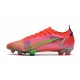 Zapatilla Nike Mercurial Vapor 14 Elite FG Carmesi Plateado Metalizado