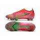 Zapatilla Nike Mercurial Vapor 14 Elite FG Carmesi Plateado Metalizado