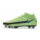 Nike Phantom GT Elite DF FG Fútbol Zapatillas - Verde Negro