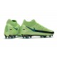 Nike Phantom GT Elite DF FG Fútbol Zapatillas - Verde Negro