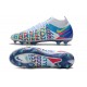 Nike Phantom GT Elite DF 3D FG Zapatillas - Blanco Azul Rosa Amarillo