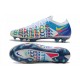 Nike 2021 Zapatillas Phantom GT Elite 3D FG Blanco Azul Rosa Amarillo