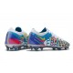 Nike 2021 Zapatillas Phantom GT Elite 3D FG Blanco Azul Rosa Amarillo