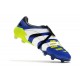 Zapatos de Fútbol adidas Predator Accelerator FG Azul Blaco Amarillo