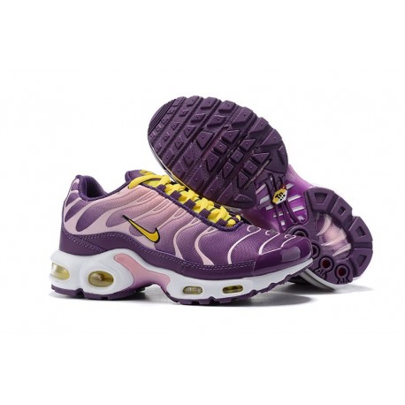 Nike Air Max Plus Zapatilla Para Mujer - Violeta Amarillo