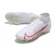 Nike Mercurial Superfly 8 Elite FG Bota Blanco Rojo