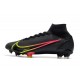 Nike Mercurial Superfly 8 Elite FG Bota Negro Cyber Off Noir