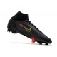 Nike Mercurial Superfly 8 Elite FG Bota Negro Cyber Off Noir