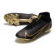 Nike Mercurial Superfly 8 Elite FG Bota Negro Oro