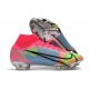 Nike Mercurial Superfly 8 Elite FG Bota Rosa Azul Verde