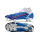 Zapatillas Nike Mercurial Superfly VIII Elite DF FG Azul Blanco Rojo