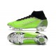 Zapatillas Nike Mercurial Superfly VIII Elite DF FG Verde Plata Negro