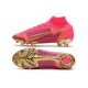 Nike Mercurial Superfly 8 Elite FG Bota Rojo Oro Negro