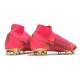 Nike Mercurial Superfly 8 Elite FG Bota Rojo Oro Negro