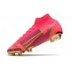 Nike Mercurial Superfly 8 Elite FG Bota Rojo Oro Negro