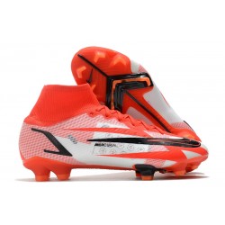 Nike Superfly 8 Spark Positivity CR7 Elite FG Chile Rojo Negro Blanco