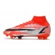 Nike Superfly 8 Spark Positivity CR7 Elite FG Chile Rojo Negro Blanco