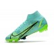 Zapatillas Nike Mercurial Superfly VIII Elite DF FG Turquesa Lima