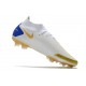 Botas Nike Phantom GT Elite DF FG Blanco Oro Azul