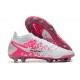 Botas Nike Phantom GT Elite DF FG Blanco Rosa