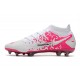 Botas Nike Phantom GT Elite DF FG Blanco Rosa