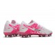 Zapatos Nike Phantom GT Elite FG Blanco Rosa