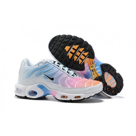 Nike Air Max Plus Zapatilla Para Mujer - Blanco Azul Rosa