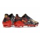 Bota de futbol adidas X Ghosted.1 FG Negro Rojo Oro