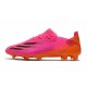 Bota de futbol adidas X Ghosted.1 FG Rosa Negro Naranja