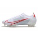 Zapatillas Nike Mercurial Vapor 14 Elite FG Blanco Rojo