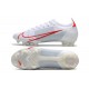 Zapatillas Nike Mercurial Vapor 14 Elite FG Blanco Rojo