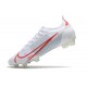 Zapatillas Nike Mercurial Vapor 14 Elite FG Blanco Rojo