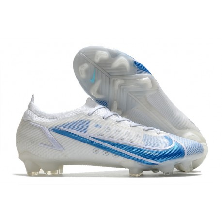 Zapatillas Nike Mercurial Vapor 14 Elite FG Blanco Azul