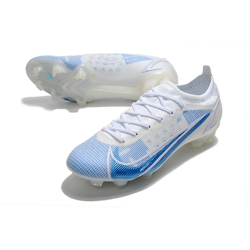 nike mercurial blanco con azul