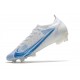 Zapatillas Nike Mercurial Vapor 14 Elite FG Blanco Azul