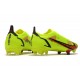 Zapatillas Nike Mercurial Vapor 14 Elite FG Volt Carmesí Negro