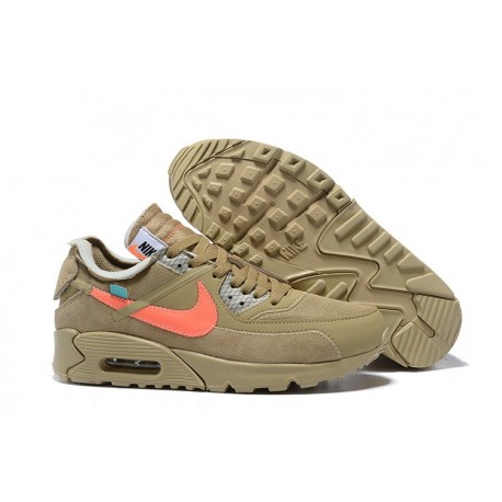 Nike Air Max 90 x Off White Zapatillas Desert Ore