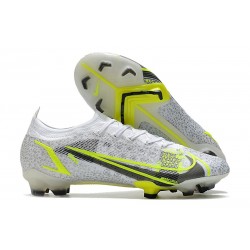 Nike Mercurial Vapor XIV Elite FG Blanco Negro Metálico Plateado