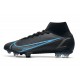 Zapatillas Nike Mercurial Superfly VIII Elite DF FG Negro Gris Hierro