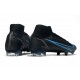 Zapatillas Nike Mercurial Superfly VIII Elite DF FG Negro Gris Hierro