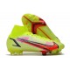 Zapatillas Nike Mercurial Superfly VIII Elite DF FG Volt Carmesí Negro