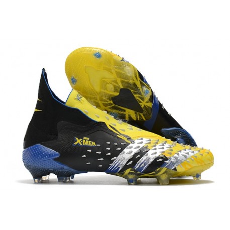 adidas Predator Freak+ FG X-Men Wolverine Amarillo Fluor Plateado Negro