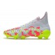 Zapatos adidas Predator Freak+ FG Blanco Naranja Volt