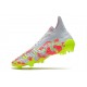 Zapatos adidas Predator Freak+ FG Blanco Naranja Volt