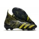 Zapatos adidas Predator Freak+ FG Negro Amarillo