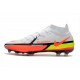 Nike Zapatillas Phantom GT2 Elite DF FG Blanco Carmesí Volt