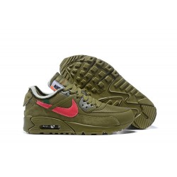 Zapatillas Off-white X Nike Air Max 90 Hombres Verde Rosa