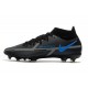 Nike Zapatillas Phantom GT2 Elite DF FG Negro Gris Hierro